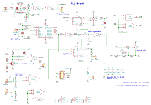 PLL board schematic