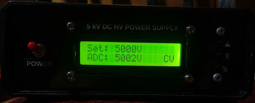 Running - voltage display