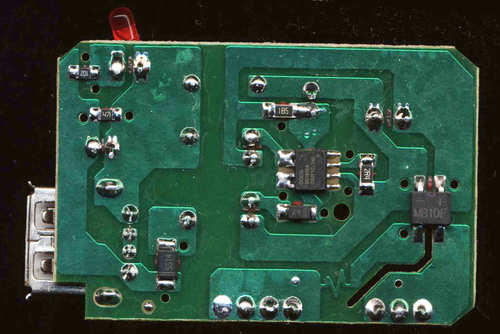 Circuit board, bottom side